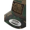 Kšiltovka Pitbull West Coast Blood Dog Camo Trucker (Barva tmavý maskáč, Velikost UNI)