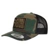 Kšiltovka Pitbull West Coast Blood Dog Camo Trucker (Barva tmavý maskáč, Velikost UNI)
