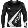 Rashguard Venum Contender 4.0 dlouhý rukáv černo-bílá (Velikost L)