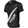 Rashguard Venum Contender 4.0 krátký rukáv černo-bílá (Velikost L)