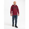 Pánská mikina Pitbull West Coast KP Classic Boxing burgundy (Velikost M)