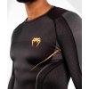 Rashguard Venum Athletics dlouhý rukáv černo-zlatá (Velikost XL)