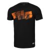 Pánské tričko Pitbull West Coast Orange Dog černá (Barva černá, Velikost S)