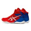 Zápasnické boty Asics Matflex 6 červeno-modrá (Velikost 38 EU)
