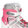 Quad kolečkové brusle NILS Extreme NQ1002 růžové (Velikost S(31-34))