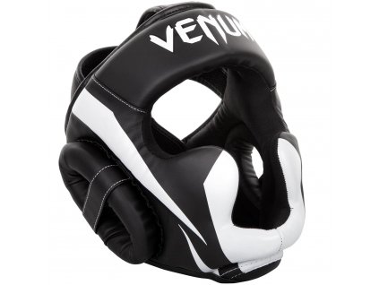 Chránič hlavy Venum Elite černo-bílá