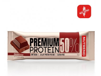 Nutrend Premium Protein 50 bar 50g