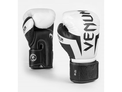 Boxerské rukavice Venum Elite bílý maskáč