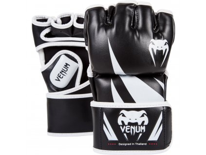 MMA rukavice Venum Challenger černo-bílá
