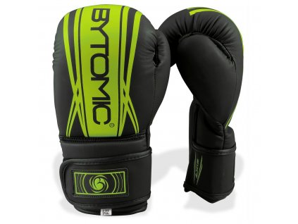 Boxerské rukavice Bytomic AXIS V2 dětské, černo/zelená - 6oz