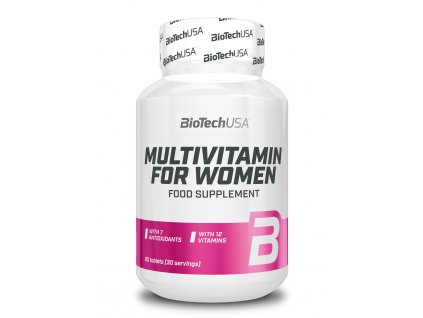 BioTech USA Multivitamin pro ženy 60 tablet (Velikost 60 tablet)