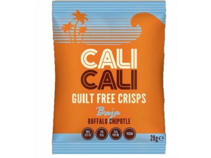 Cali Cali Protein chips 28g - Baja Buffalo Chipotle (Příchuť sůl)