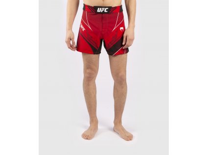 MMA šortky UFC Venum Pro Line červená (Velikost L)