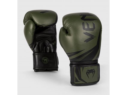 Boxerské rukavice Venum Challenger 3.0 khaki (Barva khaki, Velikost 10oz)