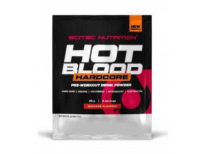 SciTec Nutrition Hot Blood Hardcore 25g (Příchuť guarana)