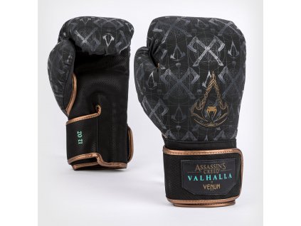 Boxerské rukavice Venum Assassin's Creed Reloaded černá (Velikost 10oz)