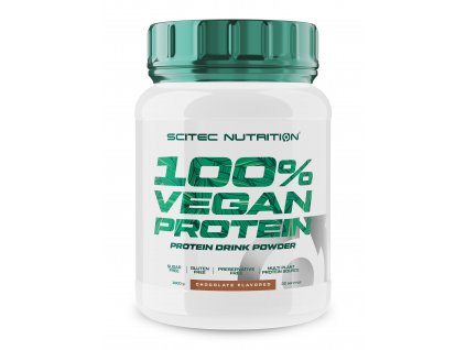 SciTec Nutrition 100% Vegan Protein 1000g (Velikost 1000g, Příchuť vanilka)