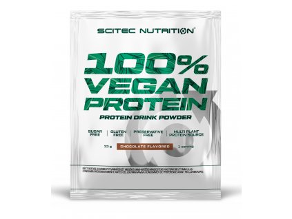 SciTec Nutrition 100% Vegan Protein 33g (Velikost 33g, Příchuť vanilka)