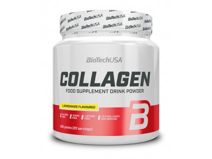 BioTech USA Collagen 300g (Příchuť černá malina)
