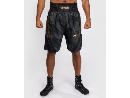 Boxerské šortky Venum Razor černo-zlatá (Barva černo-zlatá, Velikost S)