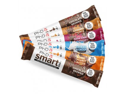 PhD Smart Bar 64g (Příchuť čokoládové brownie)