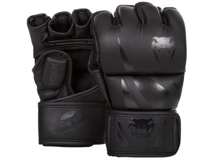 MMA rukavice Venum Challenger matná černá (Barva matná černá, Velikost L/XL)