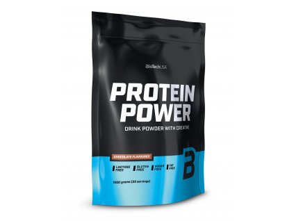 BioTech USA Protein Power 1000g (Velikost 1000g, Příchuť vanilka)