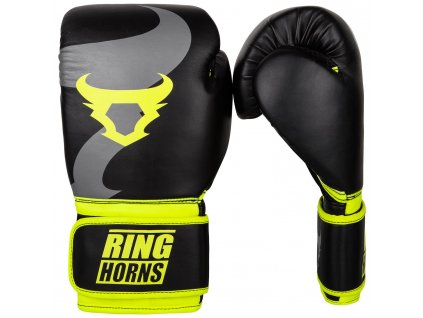 Boxerské rukavice RingHorns Charger černo-žlutá (Velikost 10oz)
