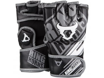 MMA rukavice Ringhorns Nitro černá (Barva černá, Velikost L/XL)