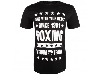 Tričko Venum Boxing Origins černá (Velikost XXL)