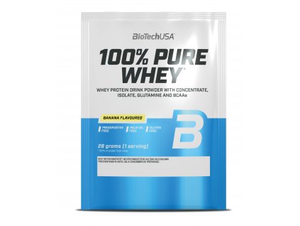 BioTech USA 100% Pure Whey 28g (Příchuť čokoláda)