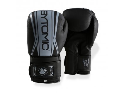 Boxerské rukavice Bytomic Axis V2 černo-šedá 10oz (Barva černo-šedá, Velikost 10oz)