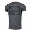 Pánské tričko Pitbull West Coast USA námořní šedá (Barva námořní šedá, Velikost S)