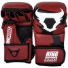 MMA rukavice Ringhorns Charger Sparring červená (Velikost L/XL)