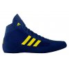 Adidas Havoc dětské tkaničky, modrá (Velikost 36 EU)