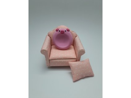 růžové prasátko hmatka pro štěstí dárek