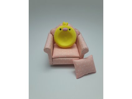 žlutý ptáček worry stone relaxace