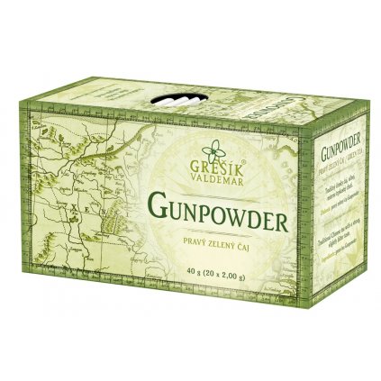 Zelený čaj Gunpowder
