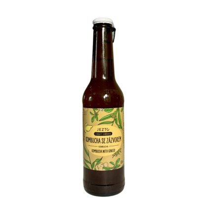 Kombucha se zázvorem 330 ml