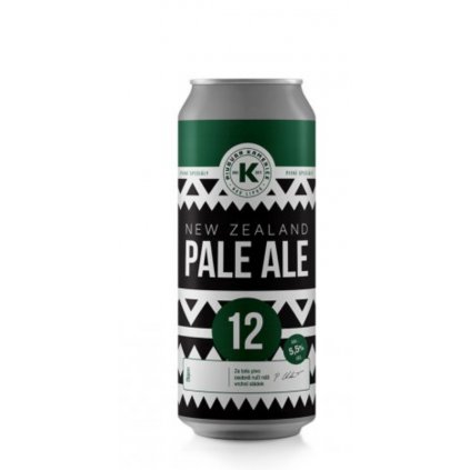 Kamenický New Zealand Pale Ale 12 plechovka 0,5 l