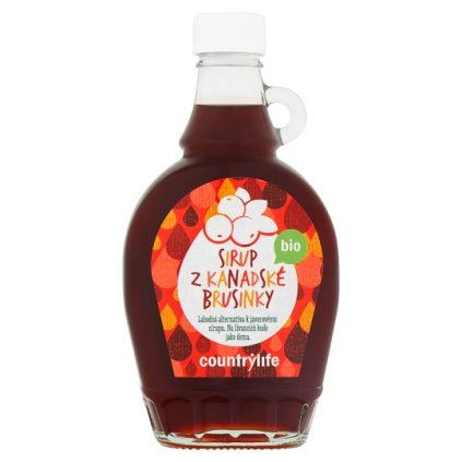 BIO Sirup z kanadské brusinky 250 ml