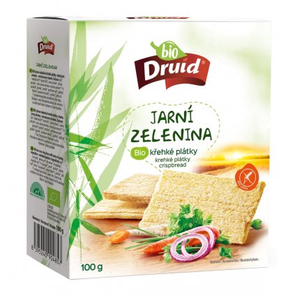 BIO Křehké plátky Jarní zelenina 100 g