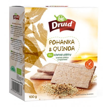 BIO Křehké plátky Pohanka a quinoa 100 g