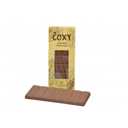Čoxy Mléčná čokoláda s xylitolem 50 g