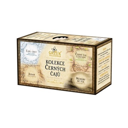 Kolekce černých čajů
