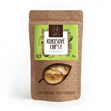 Kokosové chipsy pražené 70 g