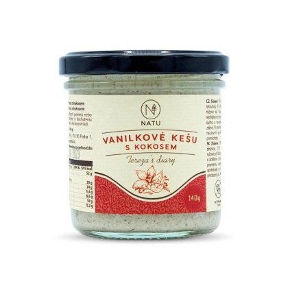 Vanilkové kešu s kokosem 140 g
