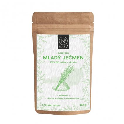 5233 natu mlady jecmen bio 80 g prasek