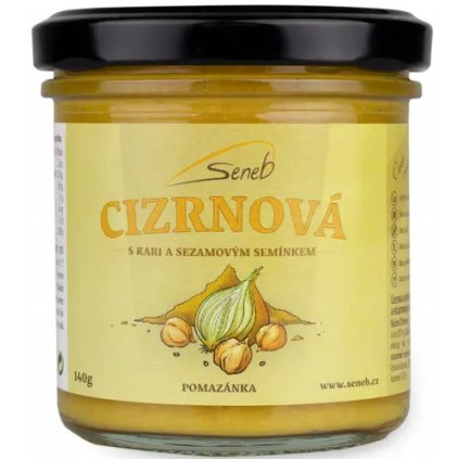 Cizrnová s kari a sezamovým semínkem  140 g