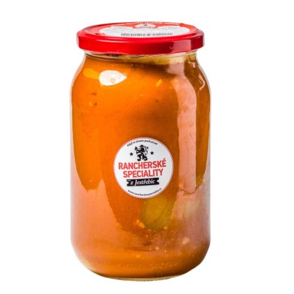 Jestřebické plněné papriky